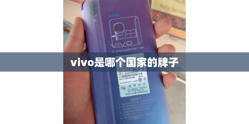 vivo是哪个国家的牌子