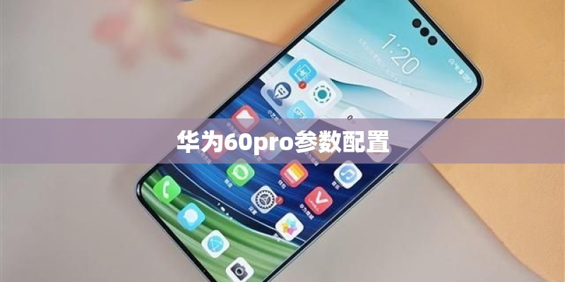 华为60pro参数配置