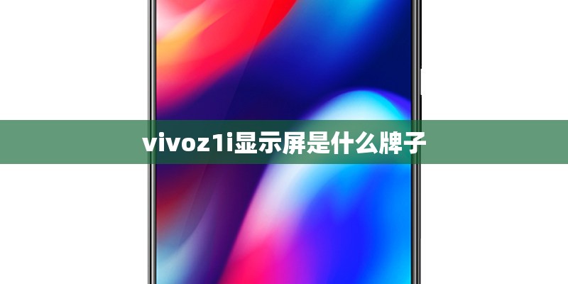 vivoz1i显示屏是什么牌子
