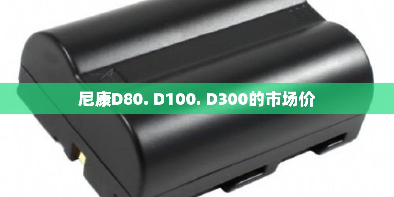 尼康D80. D100. D300的市场价